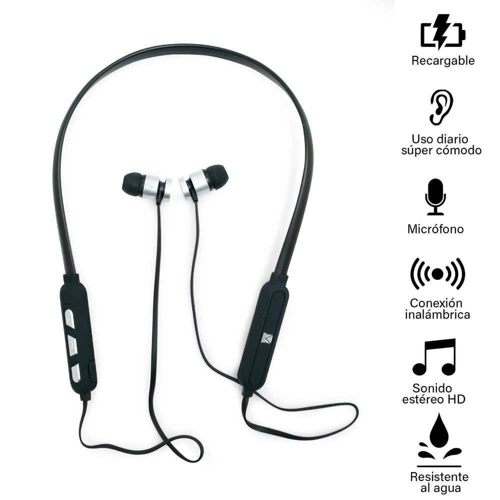 Audifonos inalámbricos bluetooth con microfono BS-EPBTS-01