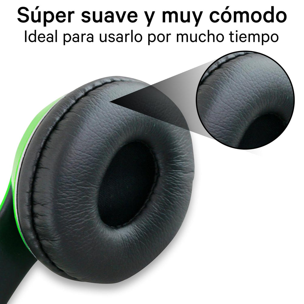 Audifonos inalámbricos bluetooth con micrófono BS-HPBT-02