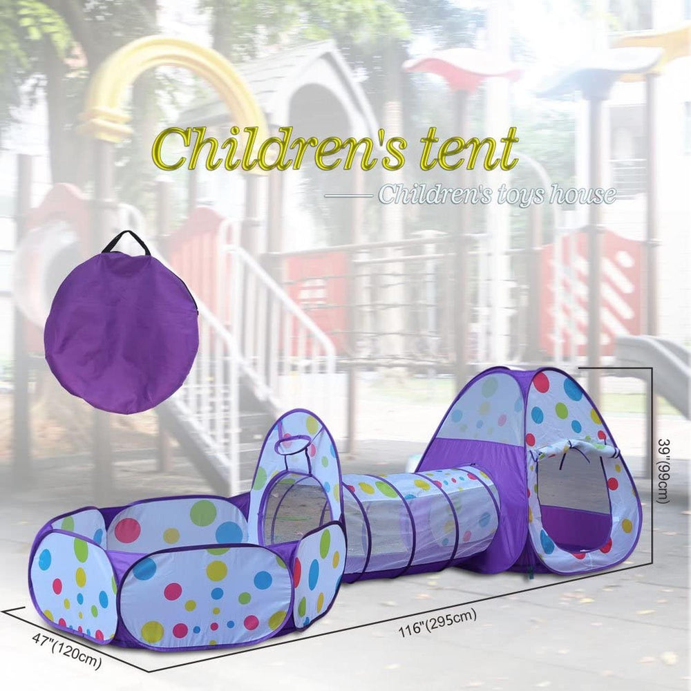 Tunel Gusano Alberca de pelotas 3 en 1