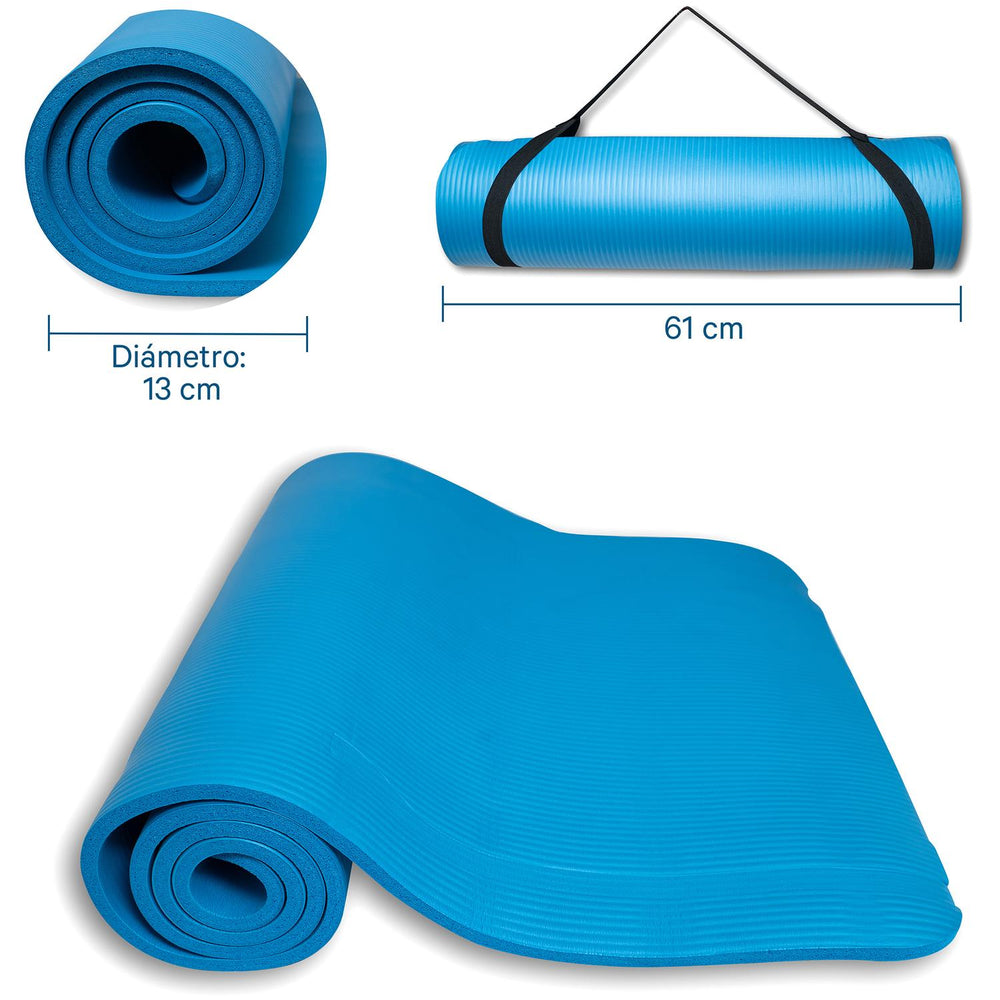 Tapete Para Yoga 10 Mm Fuxion Sports