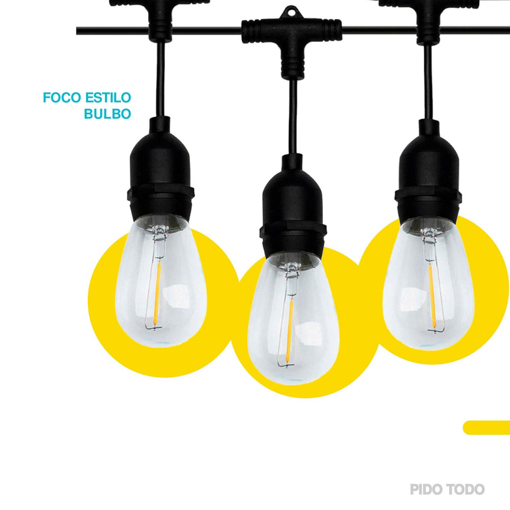 Luces Bulbo Luz Vintage