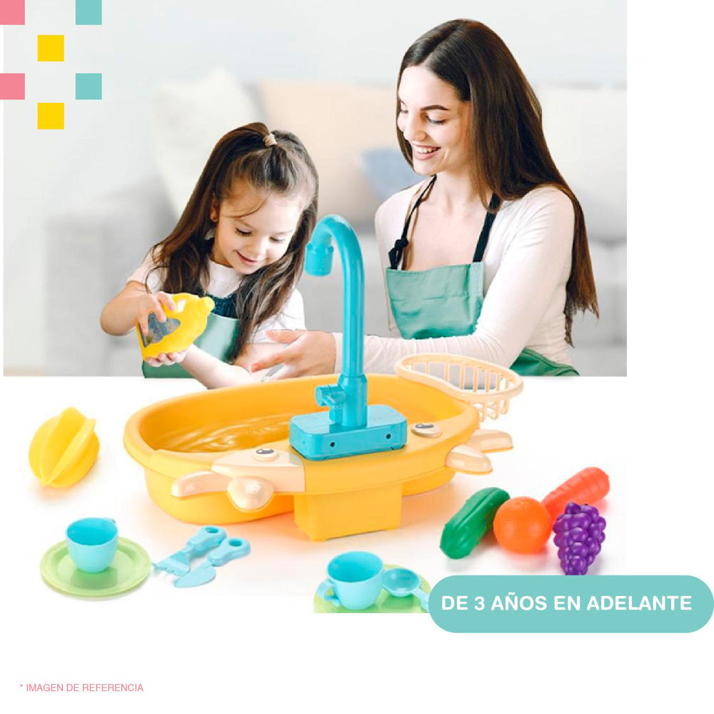 Lava trastes juguete sensorial Set 16 pcs