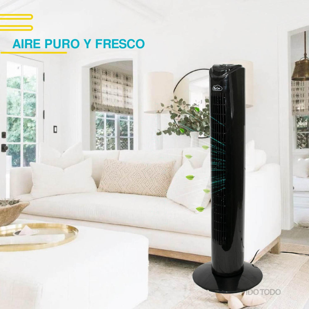 Abanico Ventilador Torre 83 CM Giratorio Control Remoto