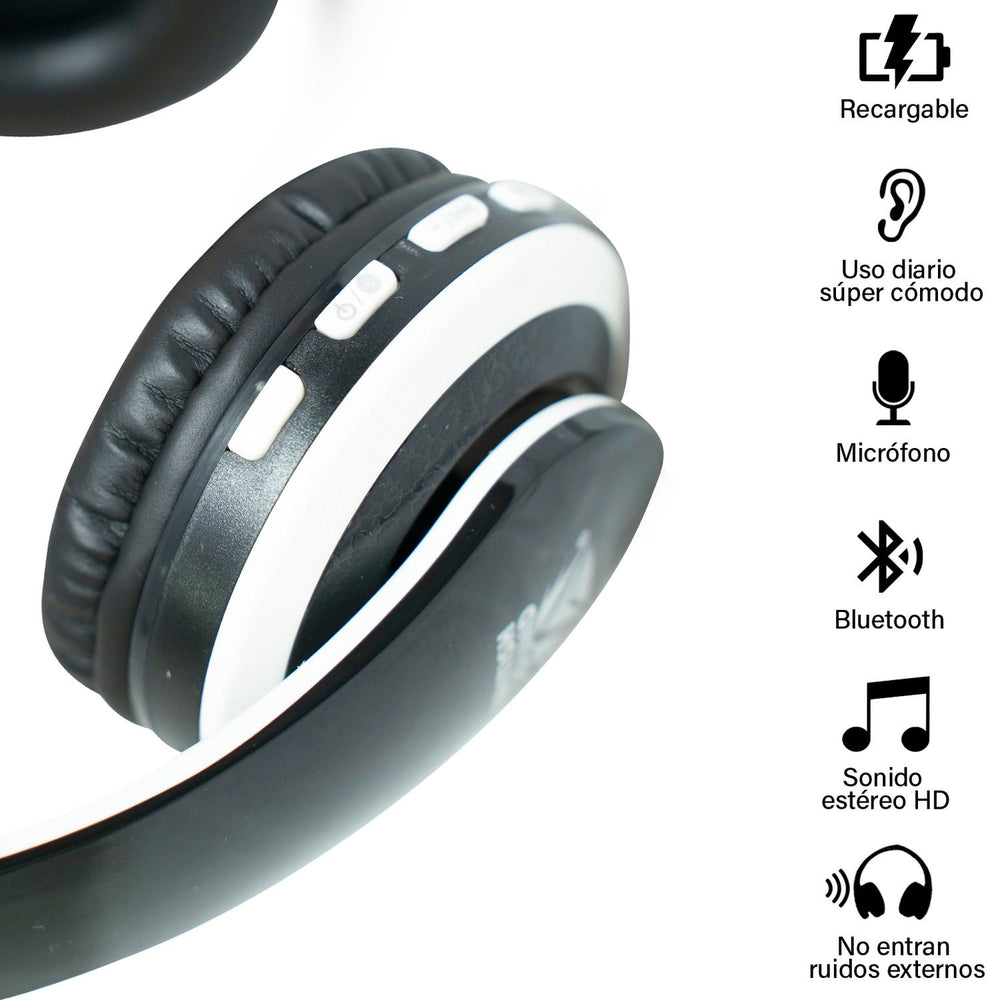 Auriculares Inalámbricos Con Micrófono Bluetooth, Diadema, 2