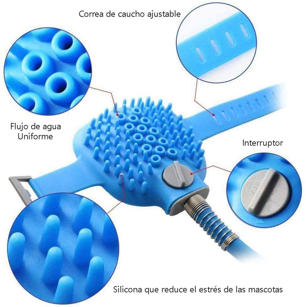 Ducha baño para mascotas perros y gatos antiestres