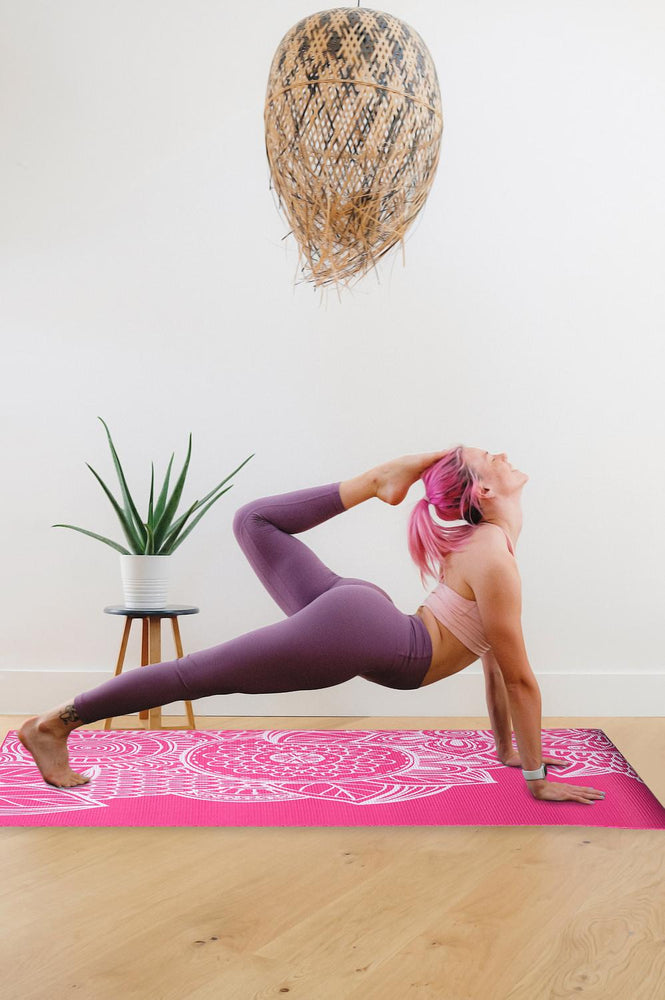 Set 12 Tapetes para practicar Yoga 3 mm Fuxion Sports