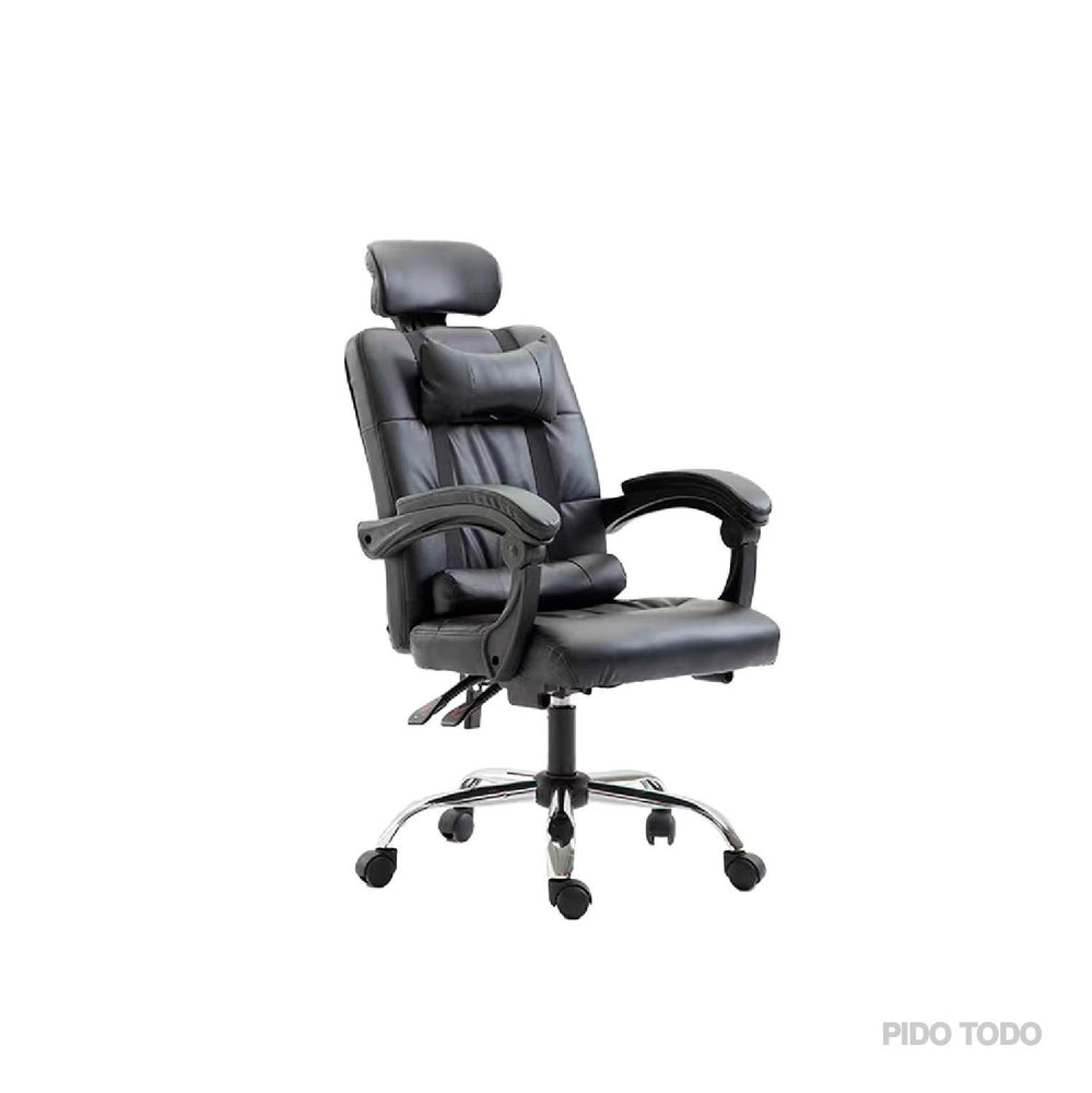 Silla de oficina vinipiel sin reposapies