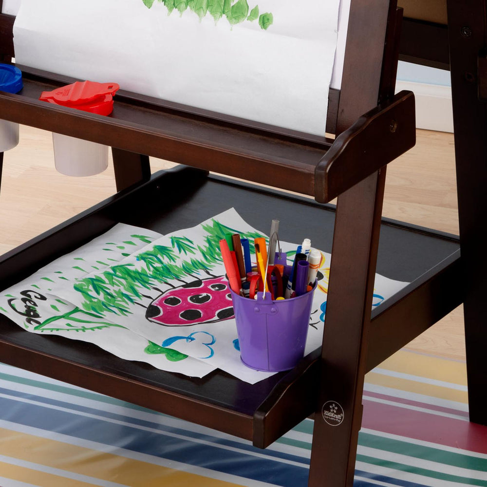 Caballete Pizarron de madera Para dibujo Kidkraft